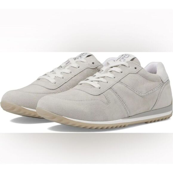 Paul Green $455 Tanner Leather Suede Rhinestone Sneaker Size 5.5 AU 8 US - Picture 1 of 16